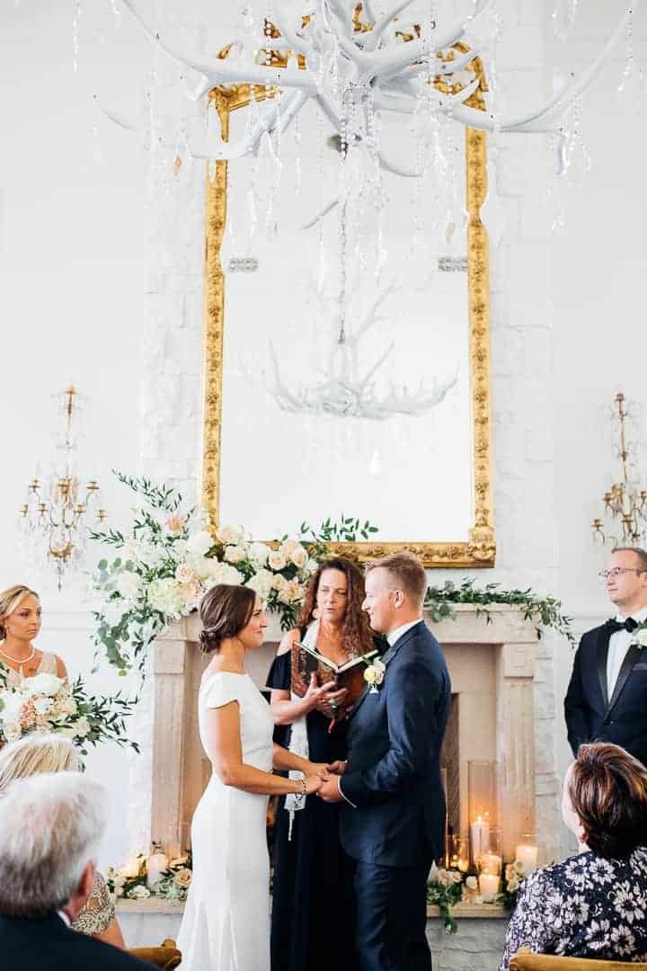 Bride-And-Groom-Look-Into-Eyes-With-Love-Park-City-Utah