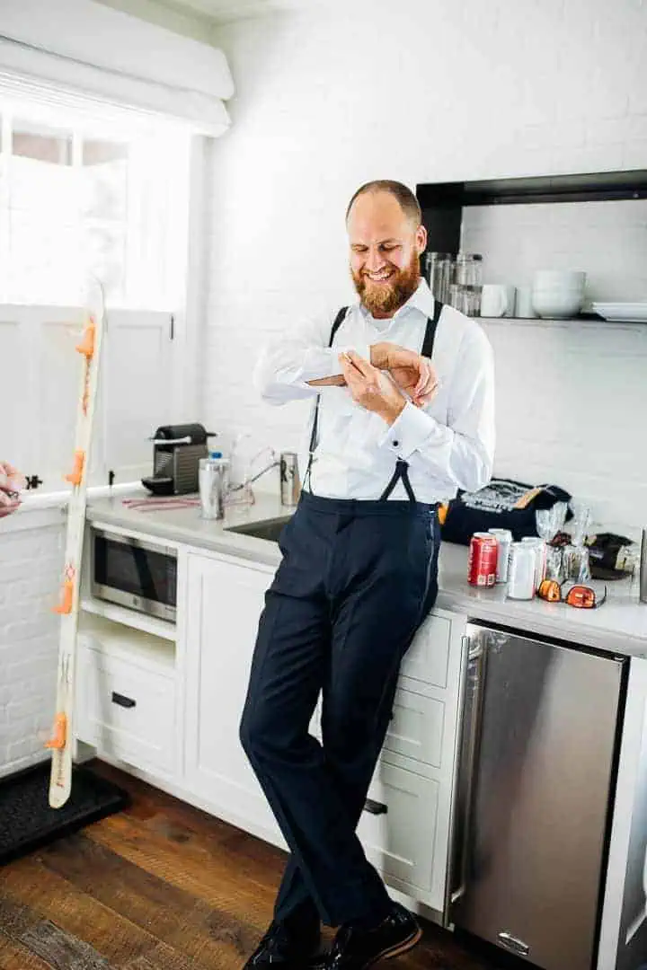 Groomsmen-Enjoying-Getting-Ready-For-Wedding