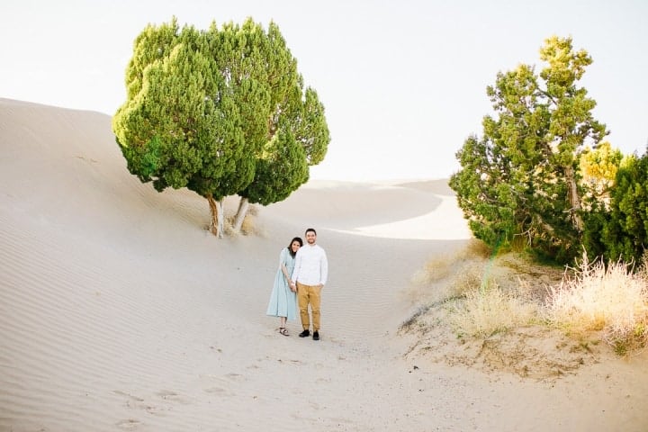 Bright-Green-Trees-Utah-Engagement-Session