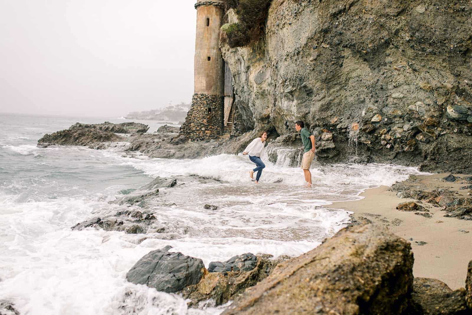 Laguna Beach engagement photos, Victoria Beach engagement session, beach engagement pictures, destination wedding photographer