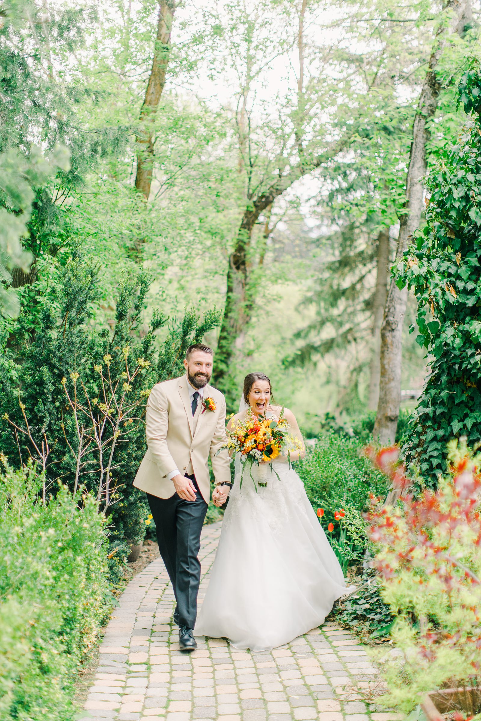 Millcreek Inn Summer Wedding, Utah wedding photography Millcreek Canyon, Salt Lake City, bride and groom