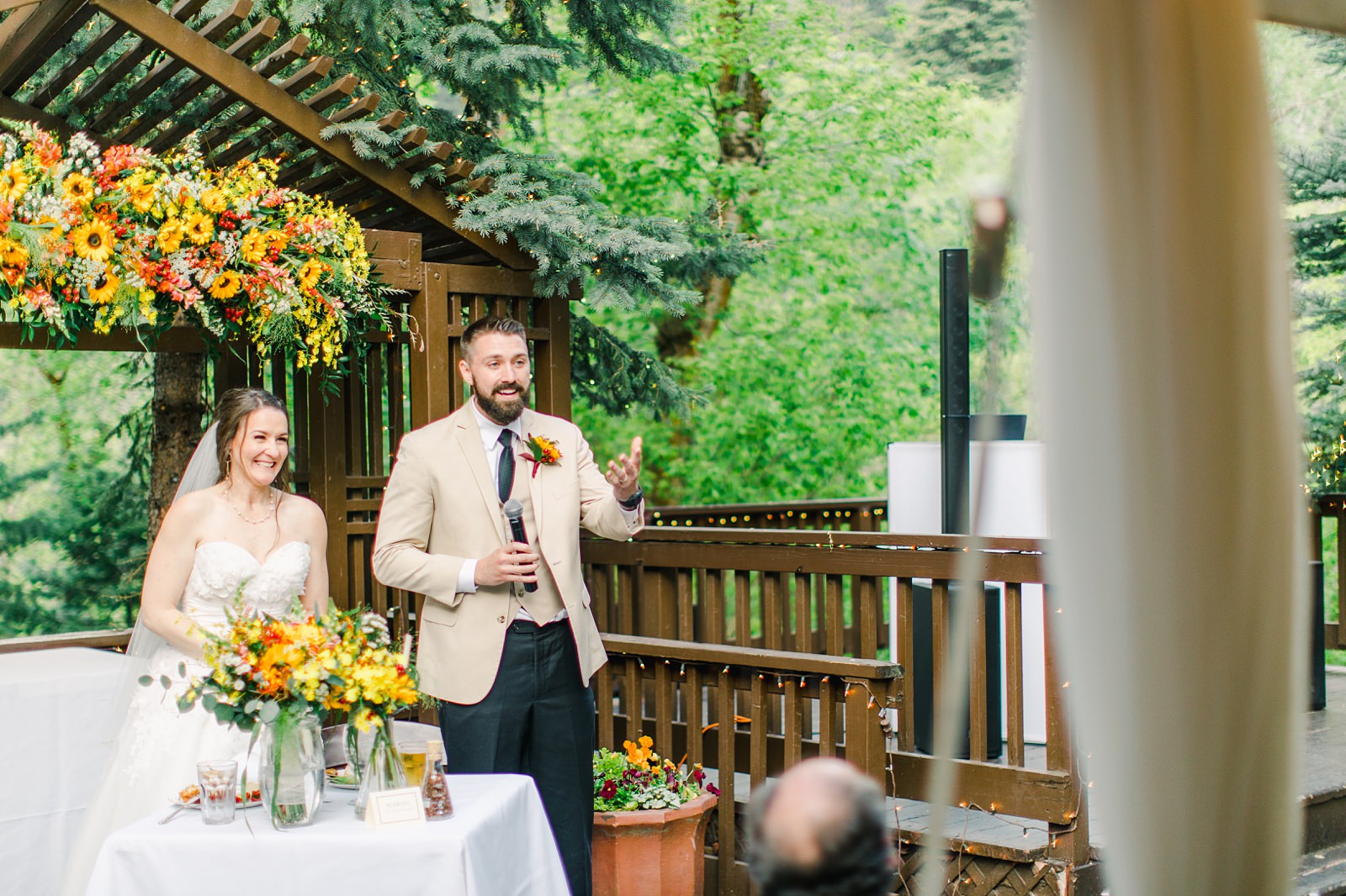 Millcreek Inn Summer Wedding, Utah wedding photography Millcreek Canyon, Salt Lake City, bride and groom