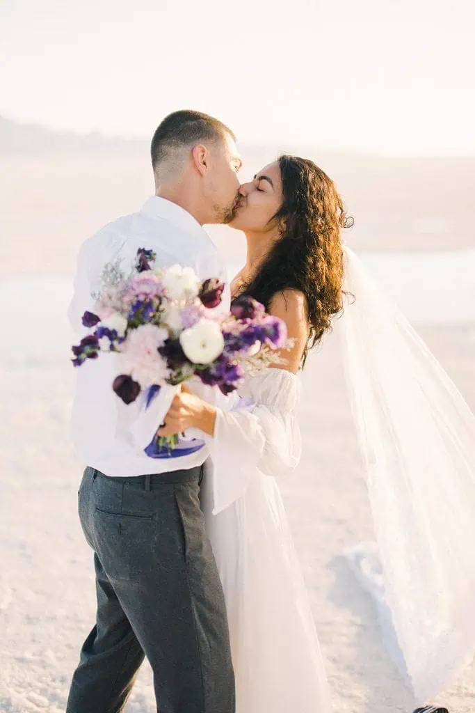 Bonneville Salt Flats Elopement, Get Married Utah Salt Flats, Utah Wedding Photographer, Utah Elopement Photographer, Branson Maxwell Photo & Video