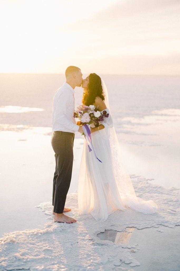 Bonneville Salt Flats Elopement, Get Married Utah Salt Flats, Utah Wedding Photographer, Utah Elopement Photographer, Branson Maxwell Photo & Video