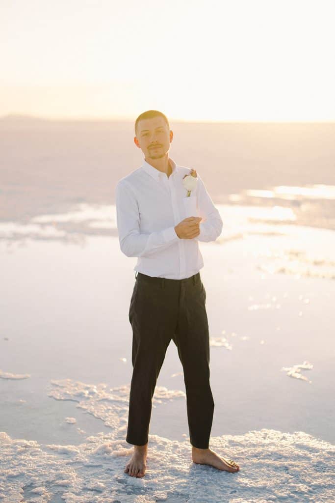 Bonneville Salt Flats Elopement, Get Married Utah Salt Flats, Utah Wedding Photographer, Utah Elopement Photographer, Branson Maxwell Photo & Video