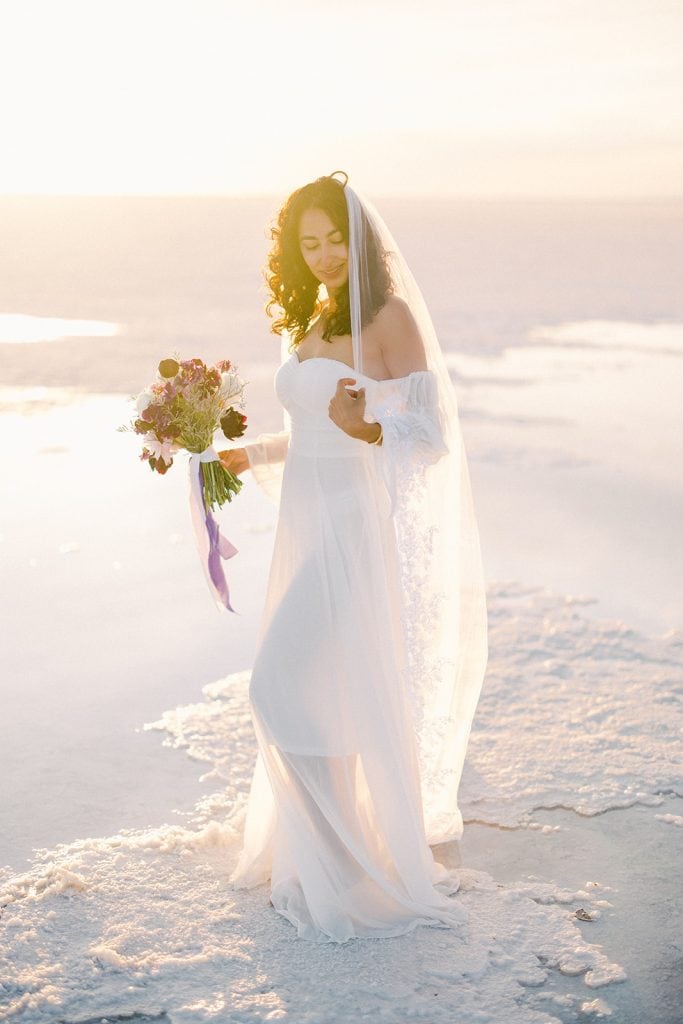 Bonneville Salt Flats Elopement, Get Married Utah Salt Flats, Utah Wedding Photographer, Utah Elopement Photographer, Branson Maxwell Photo & Video