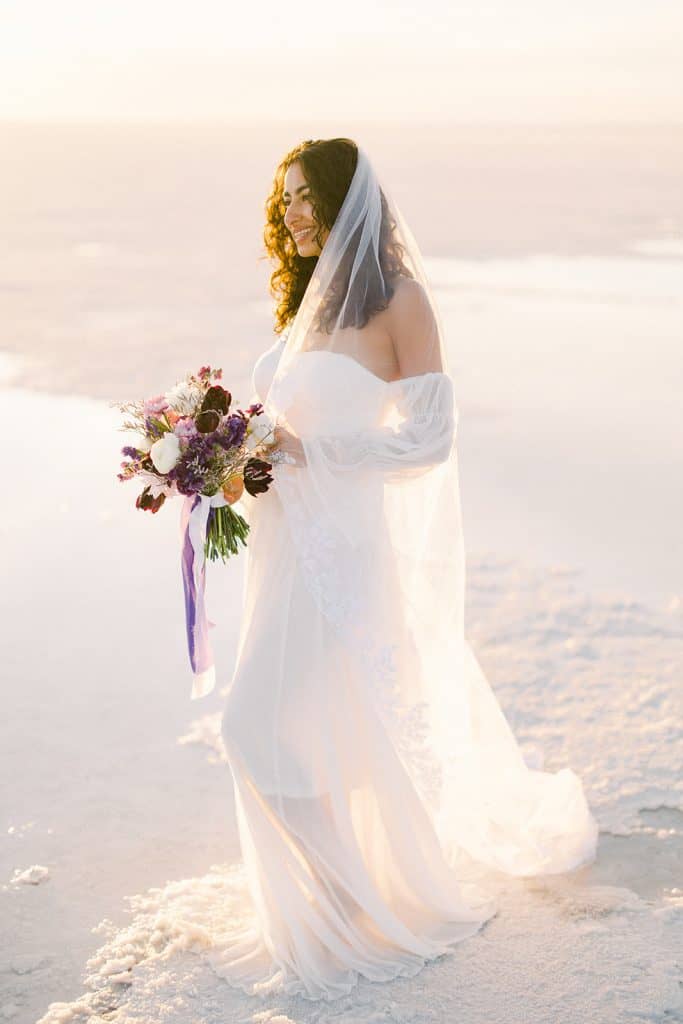 Bonneville Salt Flats Elopement, Get Married Utah Salt Flats, Utah Wedding Photographer, Utah Elopement Photographer, Branson Maxwell Photo & Video