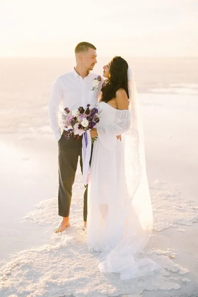 Bonneville Salt Flats Elopement, Get Married Utah Salt Flats, Utah Wedding Photographer, Utah Elopement Photographer, Branson Maxwell Photo & Video