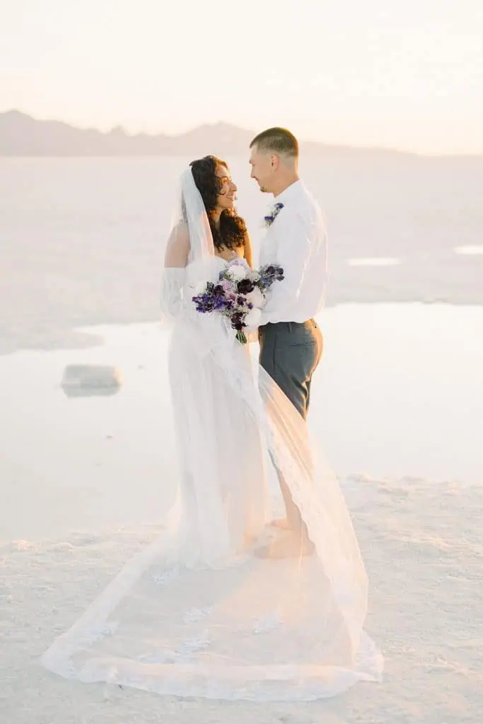 Bonneville Salt Flats Elopement, Get Married Utah Salt Flats, Utah Wedding Photographer, Utah Elopement Photographer, Branson Maxwell Photo & Video