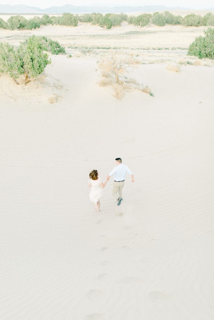 Utah Engagement Locations, Little Sahara Sand Dunes, Utah Engagement Photographer, Branson Maxwell Photography