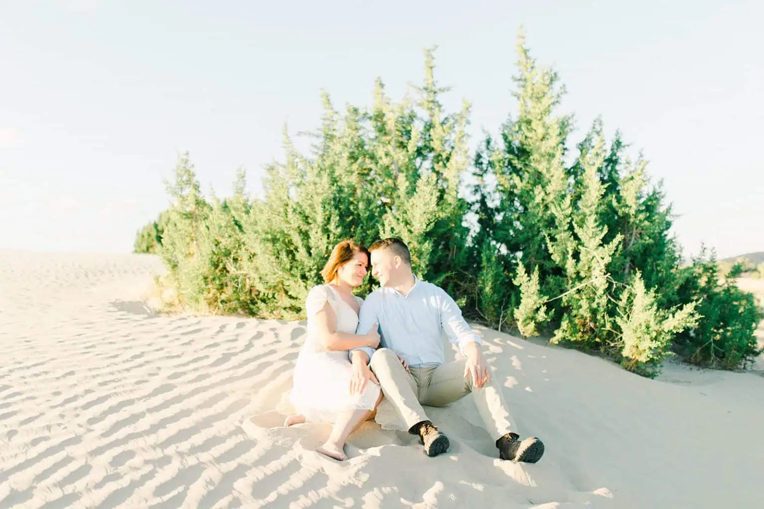 Utah Engagement Locations, Little Sahara Sand Dunes, Utah Engagement Photographer, Branson Maxwell Photography