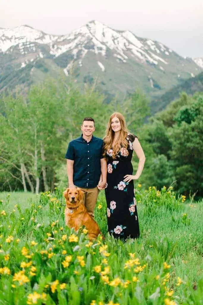 Provo Canyon Wildflowers Photography, Provo Canyon Wildflowers Engagement Photos, Utah Wildflowers Engagement Photos, Utah Engagement Photography