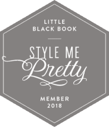 press feature badge for published wedding photographer