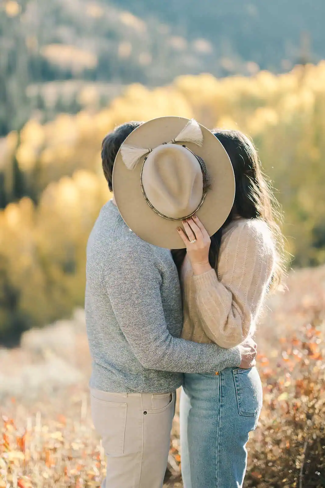 Guardsman Pass Engagement Photos, Guardsman Pass Photos, Flower Fields in Utah to Take Pictures, Branson Maxwell Photography