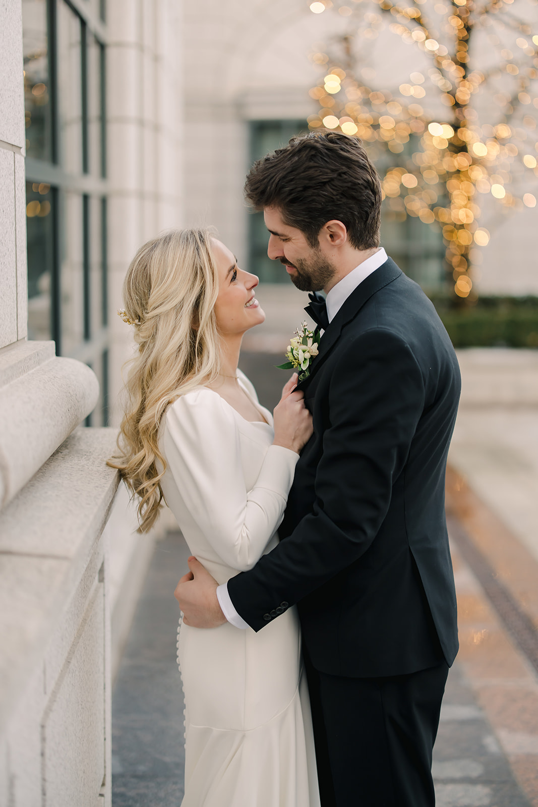 Winter Wedding at Grand America Hotel