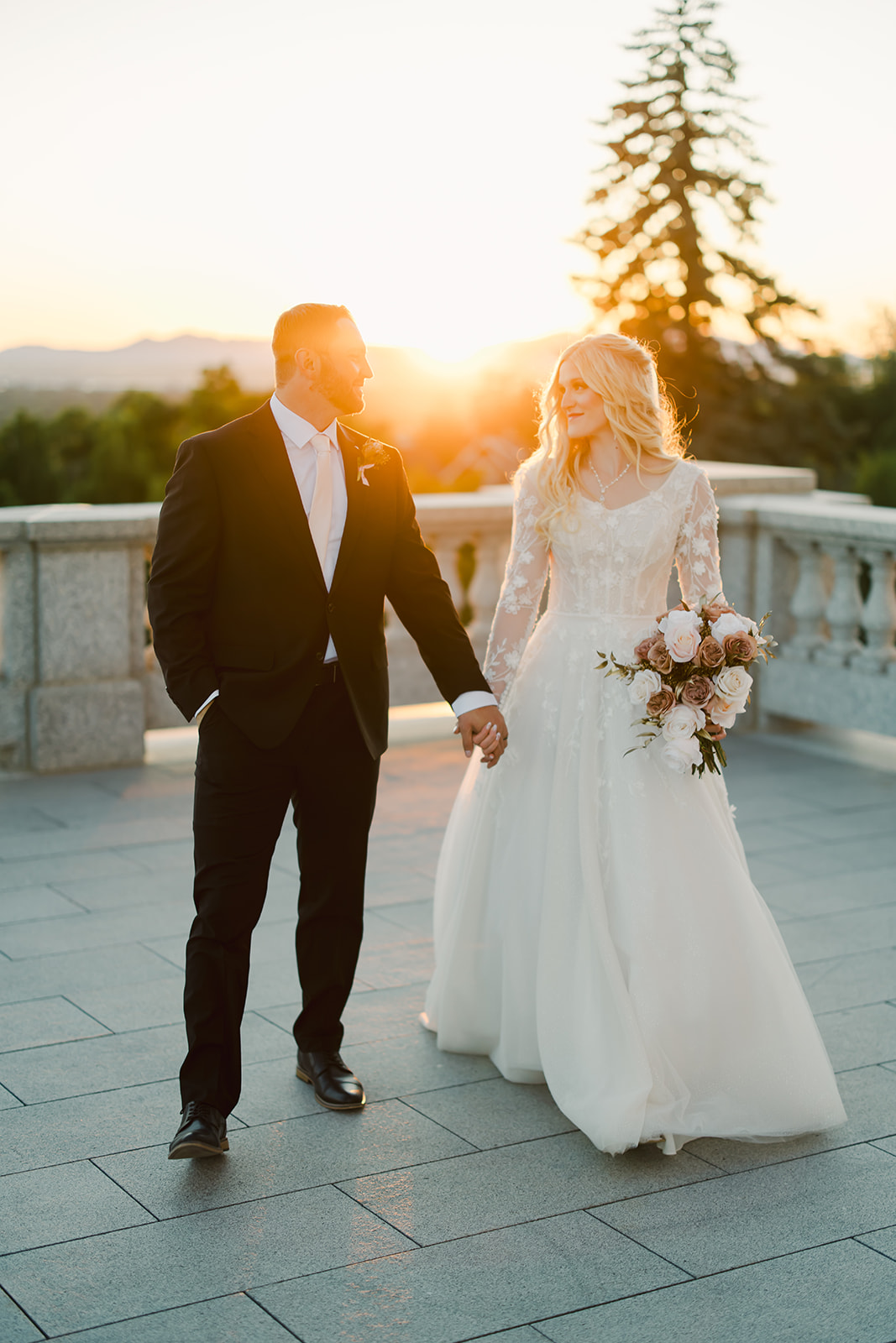 Utah State Capitol Building Wedding Photographer Branson Maxwell