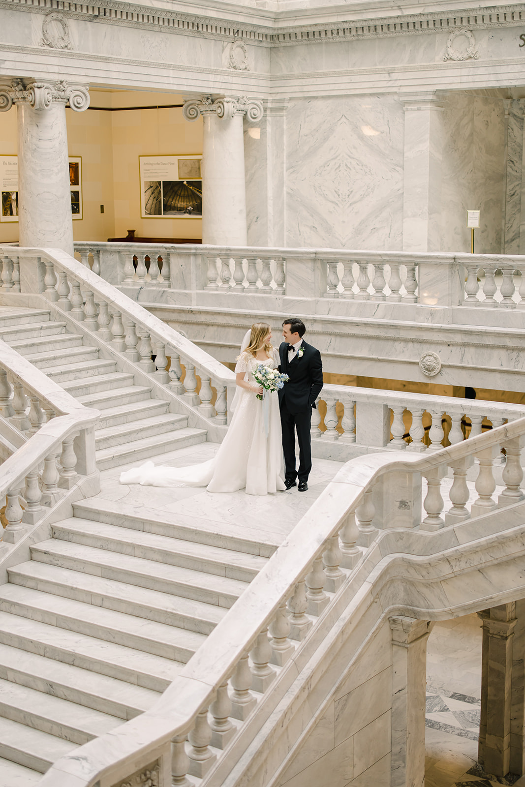 Wedding in the Rotunda at Utah State Capitol Building