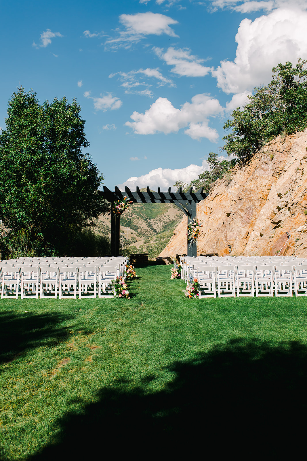 Louland Falls Wedding Ceremony Space Utah