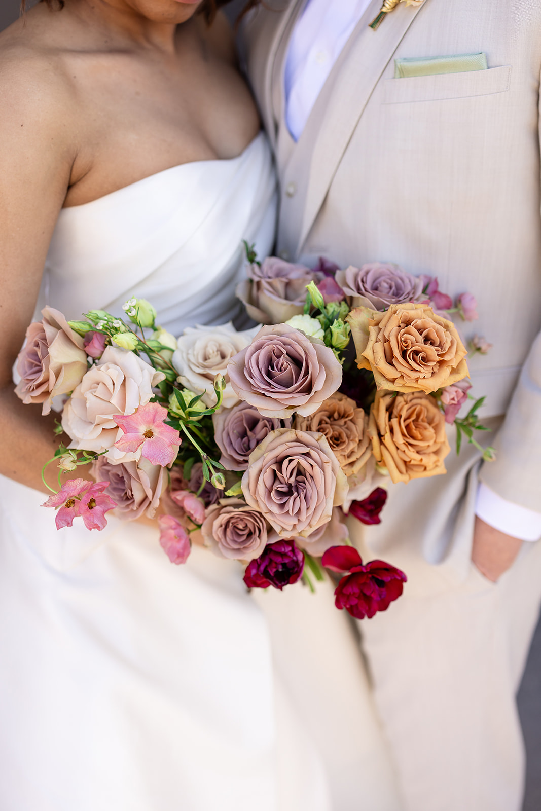 Whimsical Wedding Bouquet for Salt Lake City Wedding