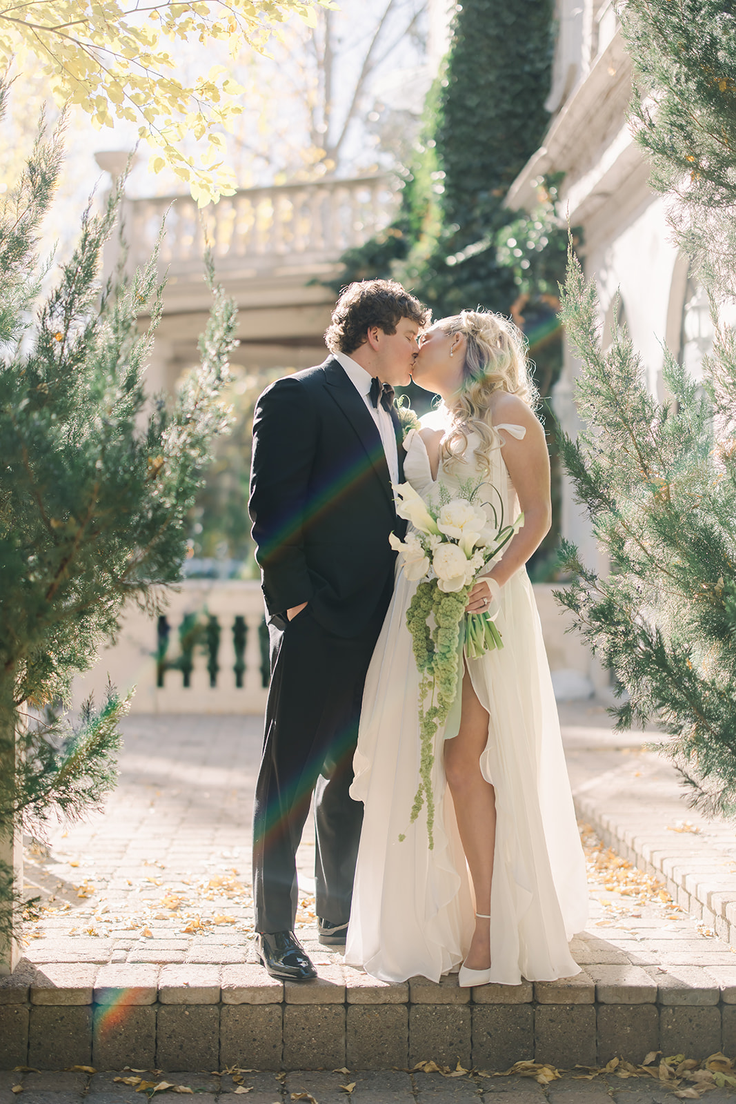 Unique and Modern Wedding Bouquet for Utah Wedding