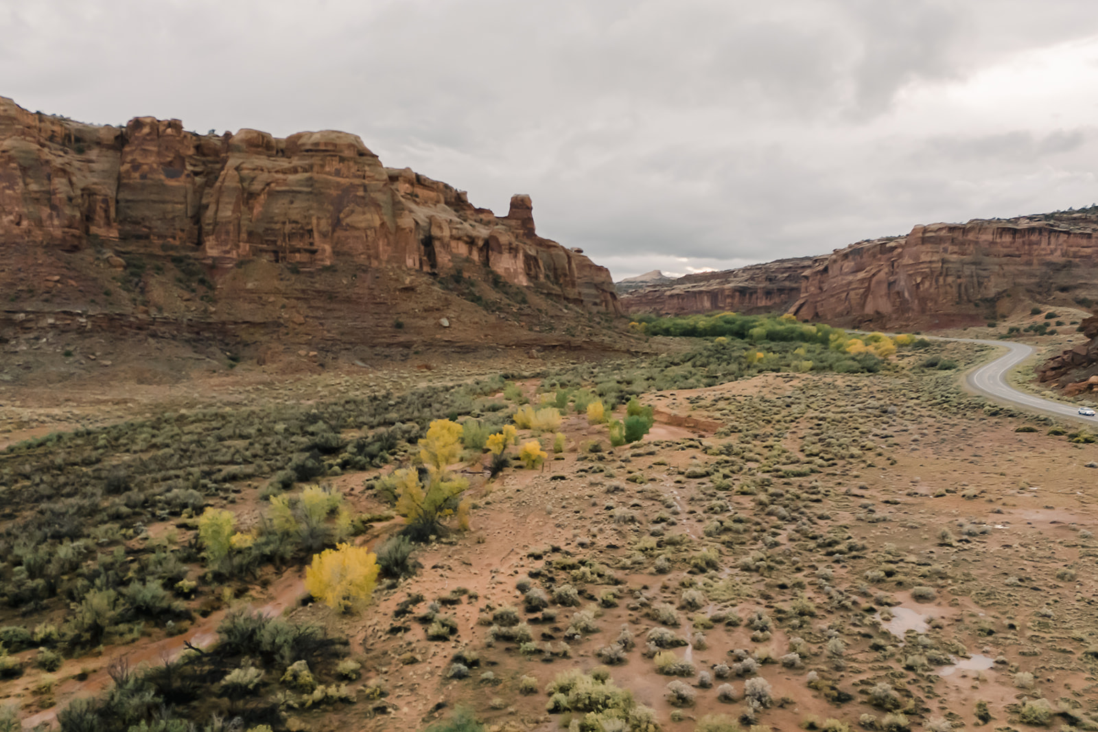 Landscape Surrounding Red Earth Venue in Moab