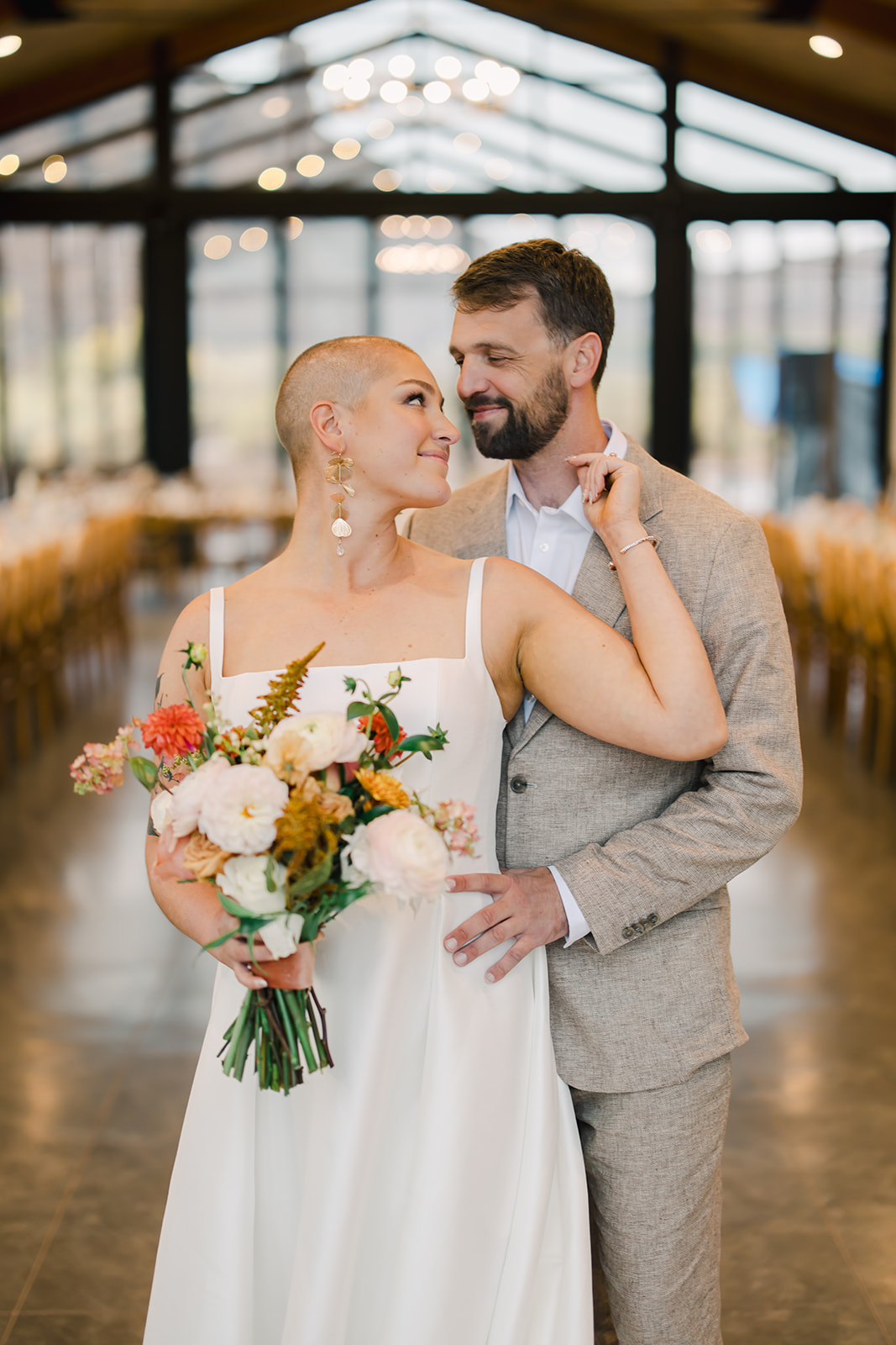 Red Earth Venue Glasshouse Wedding Reception